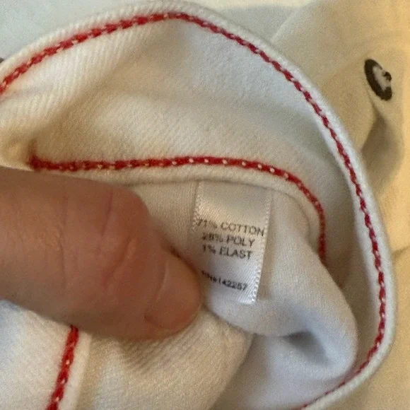Raleigh Denim Alexander‎ Jeans White Handcrafted North Carolina, Mens Size 40